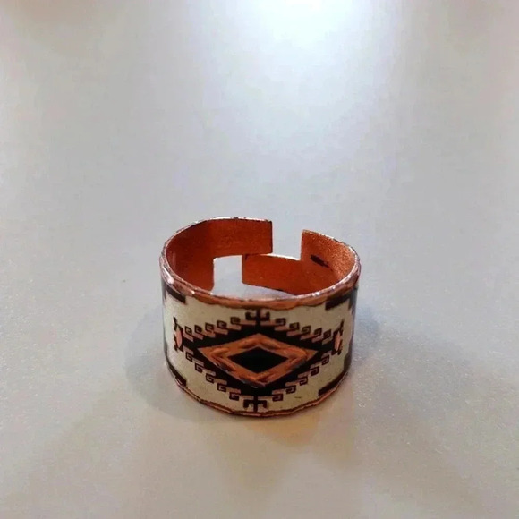 Native American Bracelet and ring set - Picture 5 of 9